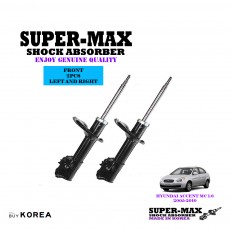 Hyundai Accent MC 1.6 2005-2010 Front Left And Right Supermax Gas Shock Absorbers