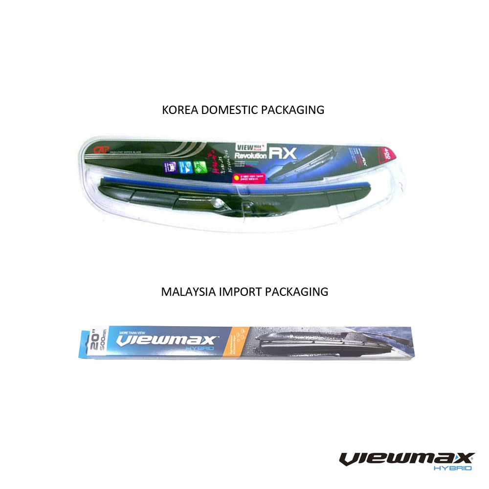 Hyundai i10 CAP ViewMax Revolution RX Hybrid Windshield Wiper Blades 16