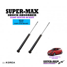 Kia Picanto TA 2011-2017 Rear Left And Right Supermax Gas Shock Absorbers